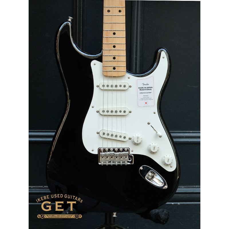 Fender Made in Japan Traditional 50s Stratocaster (Black)の画像